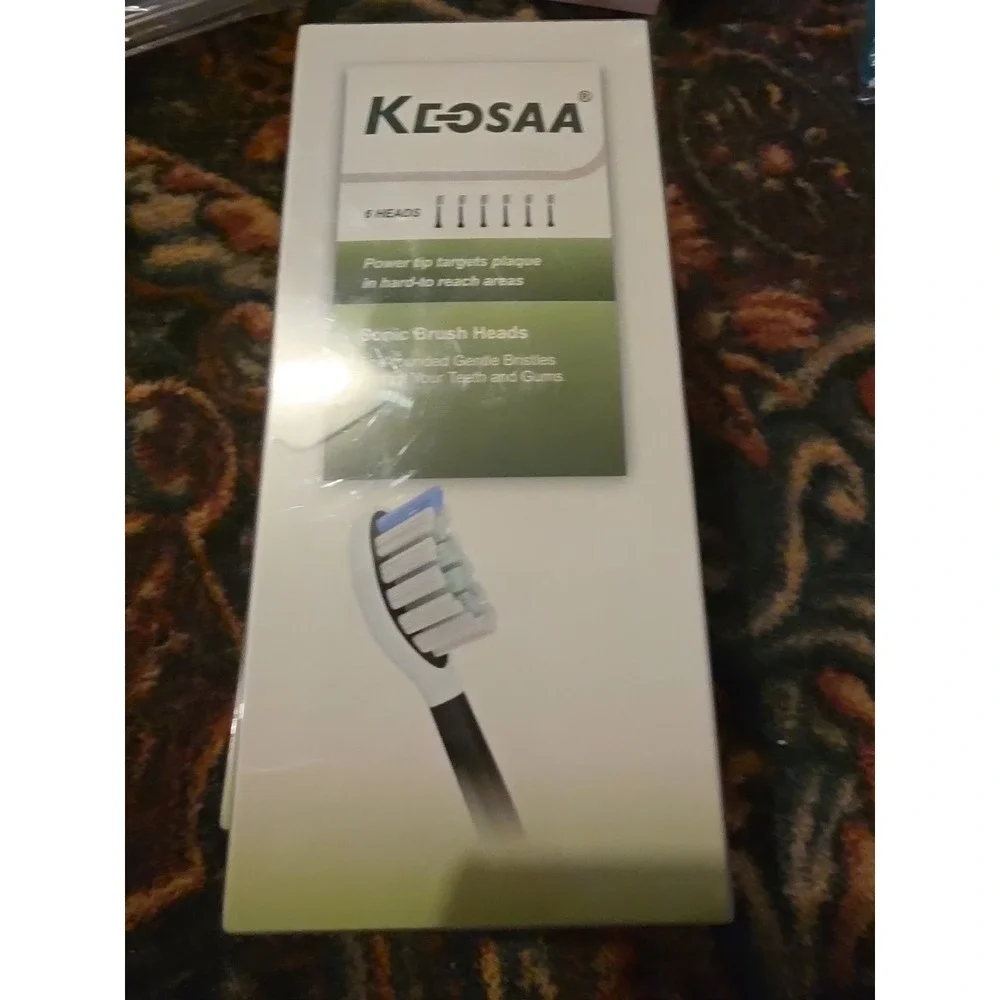 Keosaa Replacement‎ Toothbrush Heads For Philips Sonicare White 6 Pack